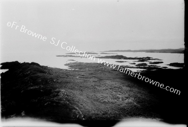 ROCKS & COAST TO SOUTH FROM LIGHTHOUSE